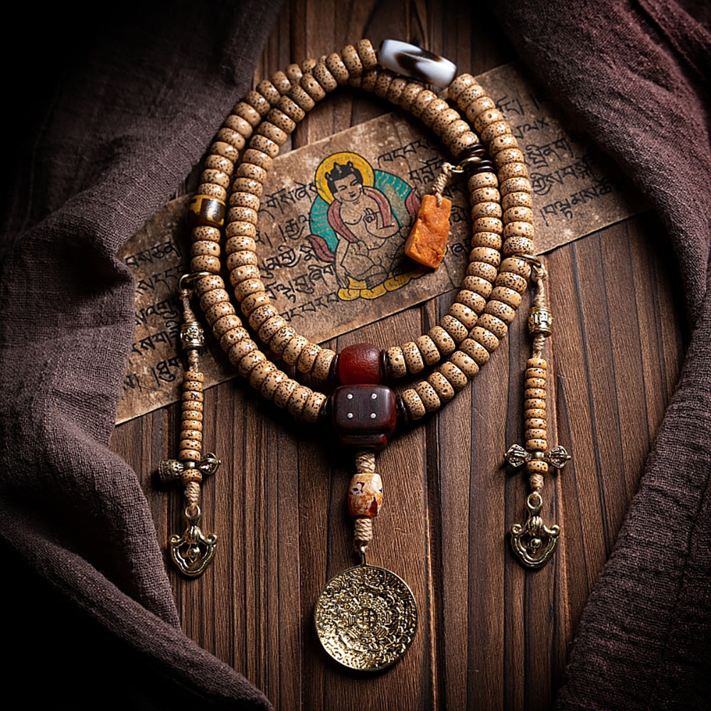 Sacred Guardian Bodhi Seed Bracelet