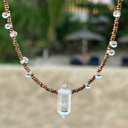 Tranquil Essence Crystal Necklace