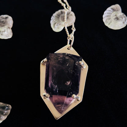 Guardian Spirit Amethyst Pendant Necklace