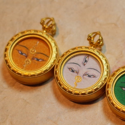 Divine Eye Hand-Painted Guardian Amulet