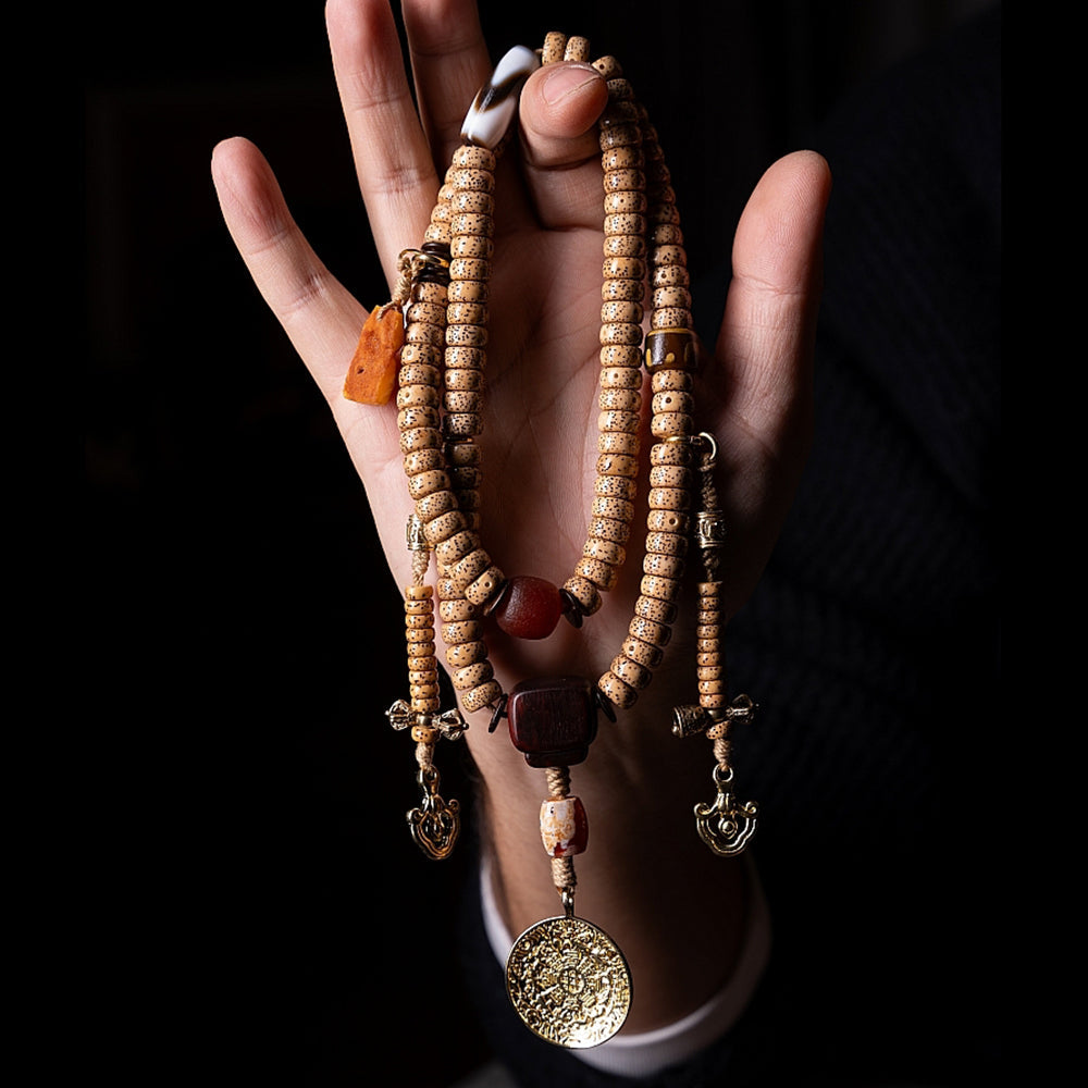 Sacred Guardian Bodhi Seed Bracelet