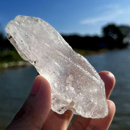 Rare Tibetan Nirvana Himalayan White Quartz Crystal