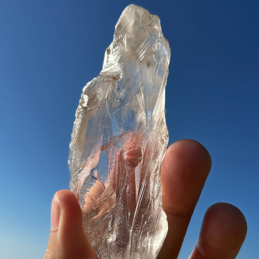 Rare Tibetan Nirvana Himalayan White Quartz Crystal