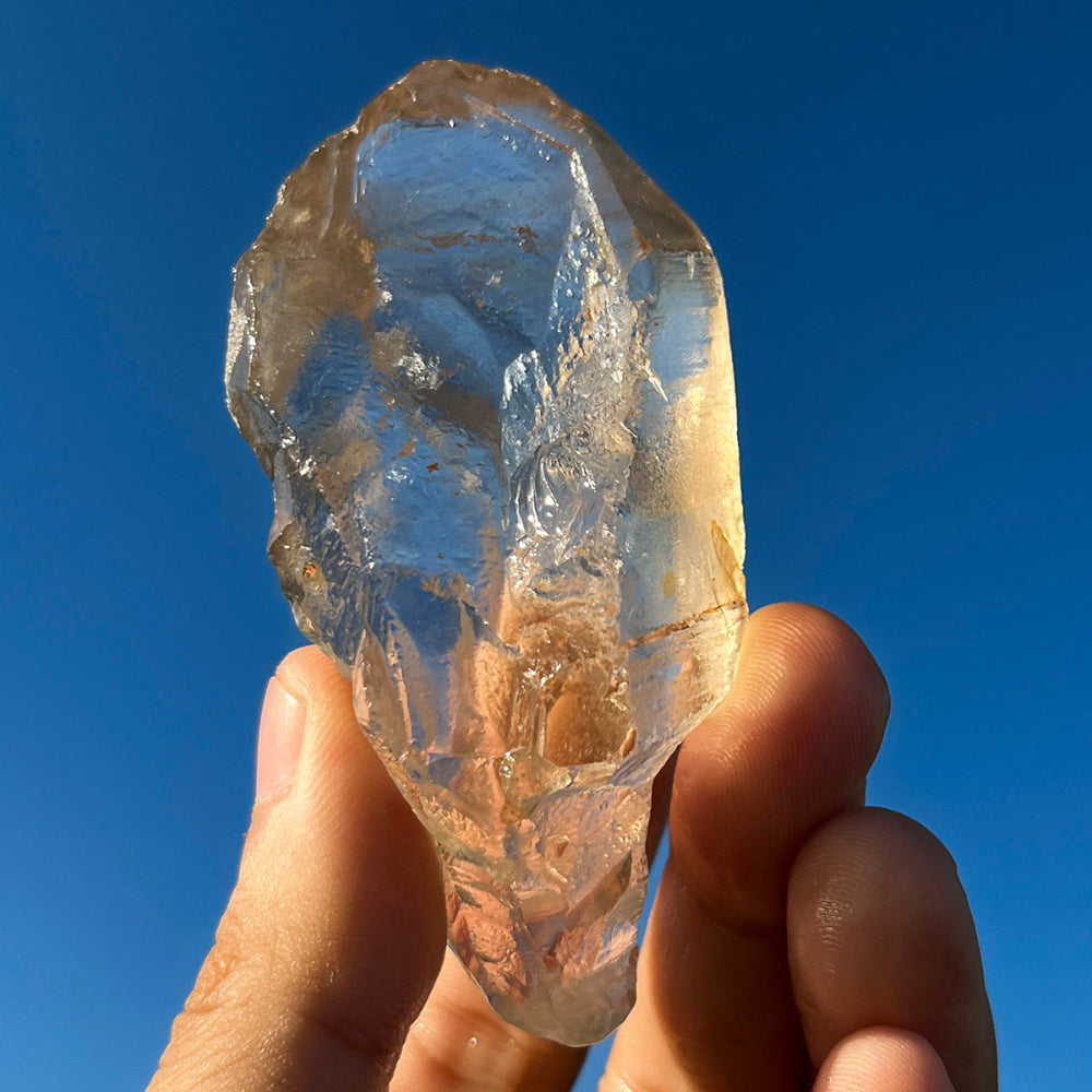 Rare Tibetan Nirvana Himalayan White Quartz Crystal