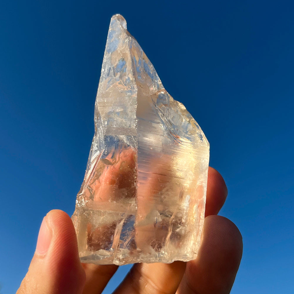 Rare Tibetan Nirvana Himalayan White Quartz Crystal