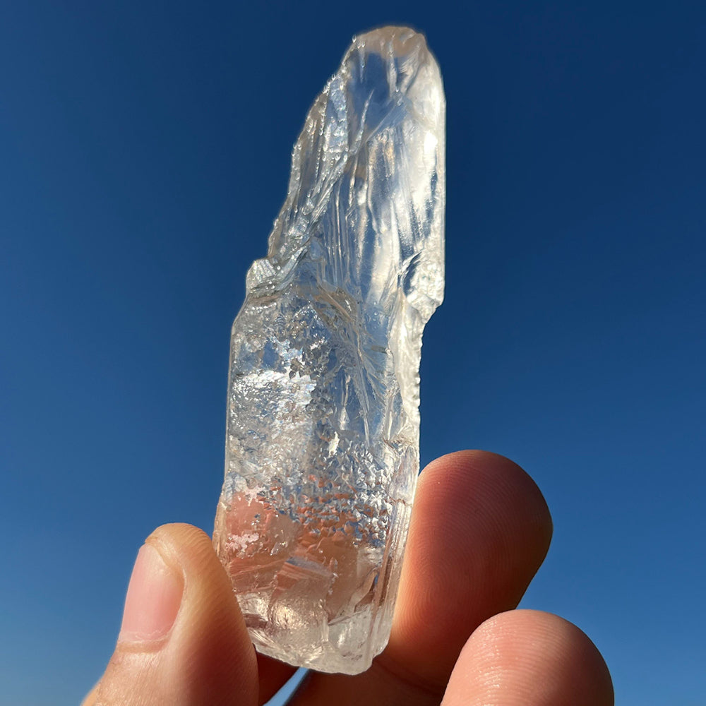 Rare Tibetan Nirvana Himalayan White Quartz Crystal