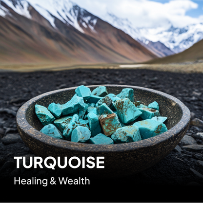 Prosperity Turquoise Pendant