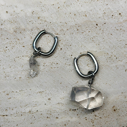 Serenity Harmony Titanium Earrings